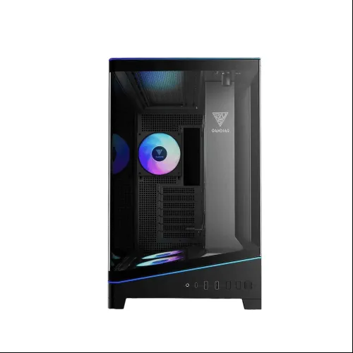 Case GAMDIAS ATLAS P6 CG – ATX | Black | 4 Fan ARGB